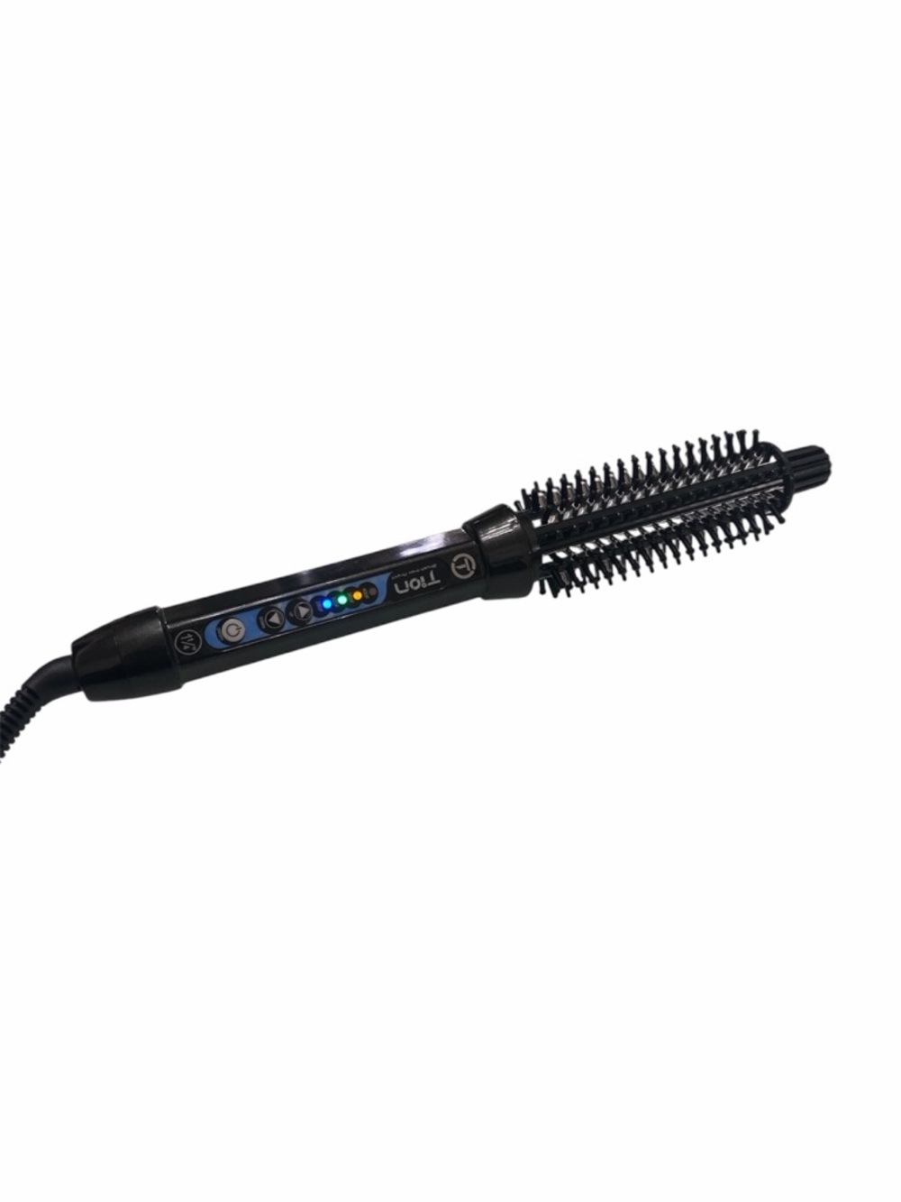 Tion Pro V1 1 1/4" Ceramic Ionic Hot Curl Heat Roller Brush Hair Iron